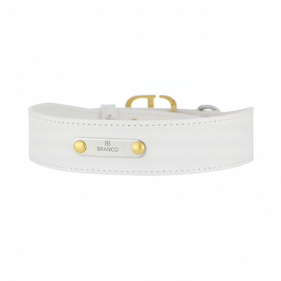Branco Signed Collar - Icon - col. White