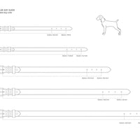 branco collars size guide